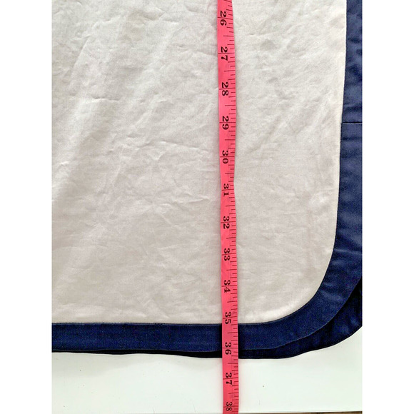 MaxMara Navy and Gray Striped Mini Dress - Picture 8 of 8